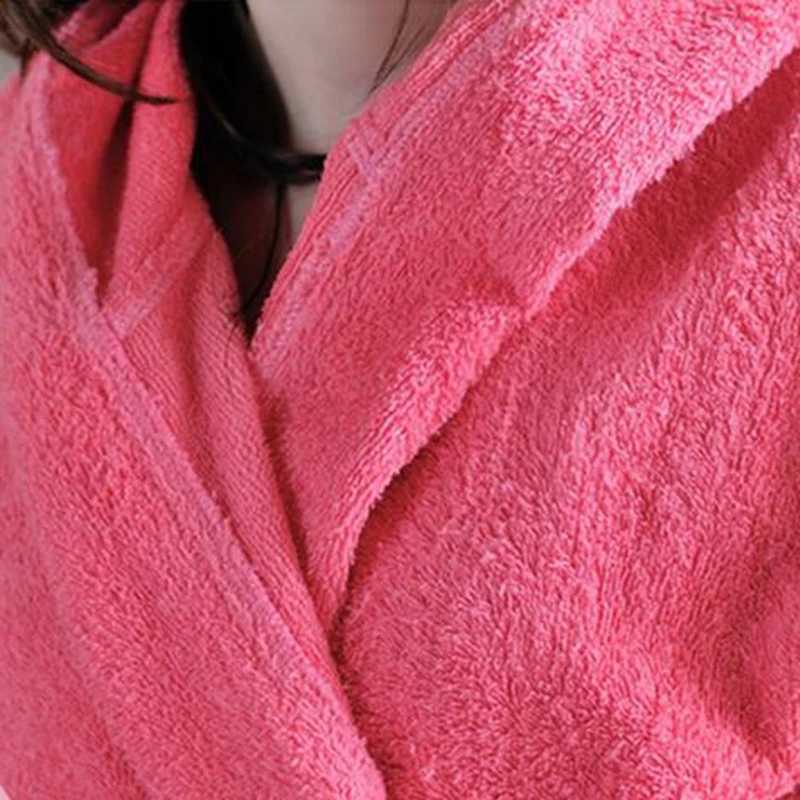 Bath Robe Men 100% Cotton Hooded Bathrobe Sleep Tops Men Winter Plush Pocket Long Robe Luxury Mens Clothing House Robe for Men Y240919