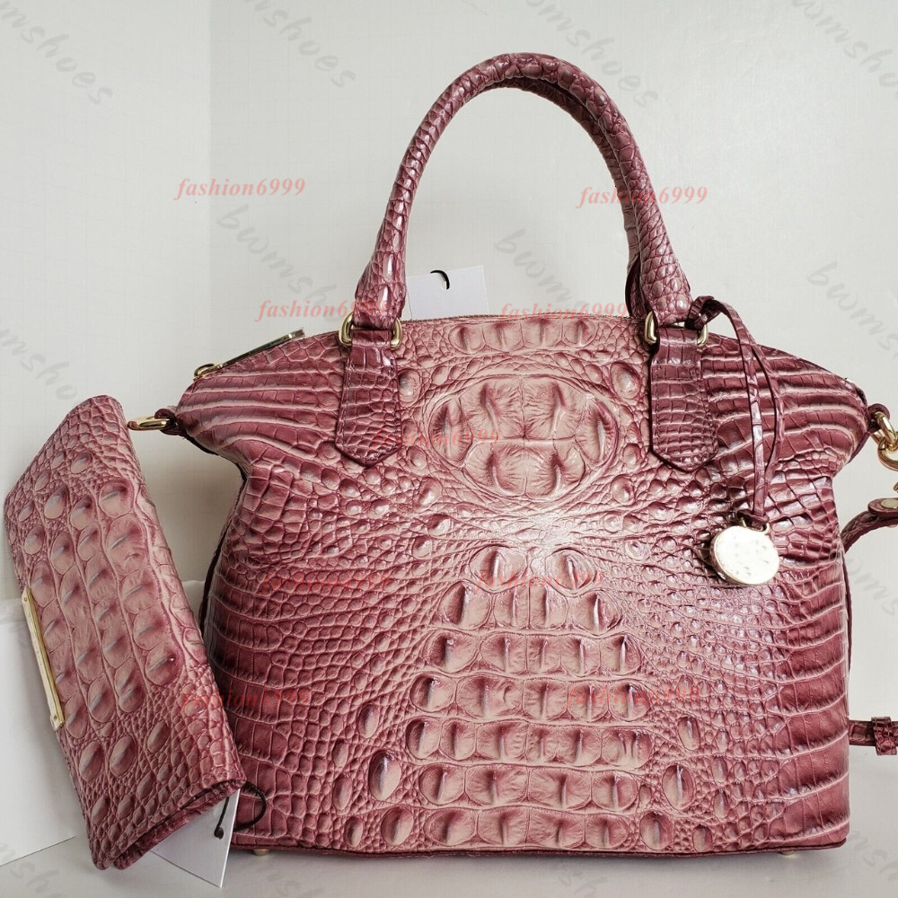 Mirror Quality Tote Bag Brahmin Purses Designer Woman Handbag Duxbury Satchel Matching Wallet Leathe Crossbody Hand Bags Dhgate New99