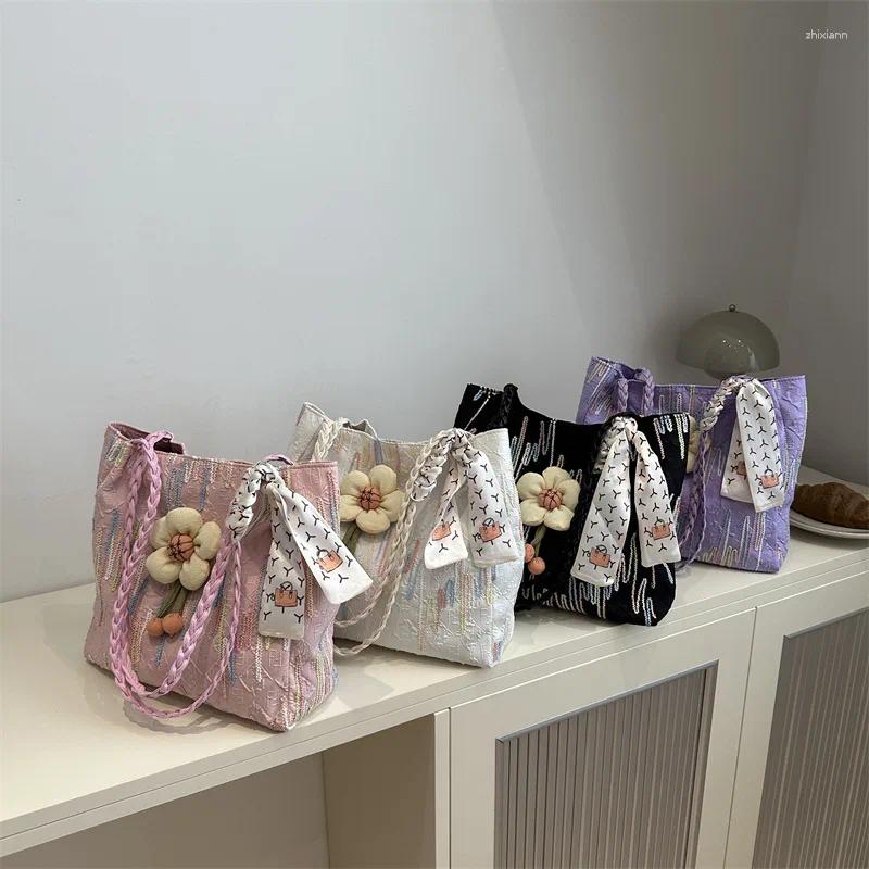 2025 NEW Shoulder Bags wer Pattern Casual Fashion Bag For Women Shopper Handbags Environmental Storage Reusable Tote School Girl fashionable item zhan