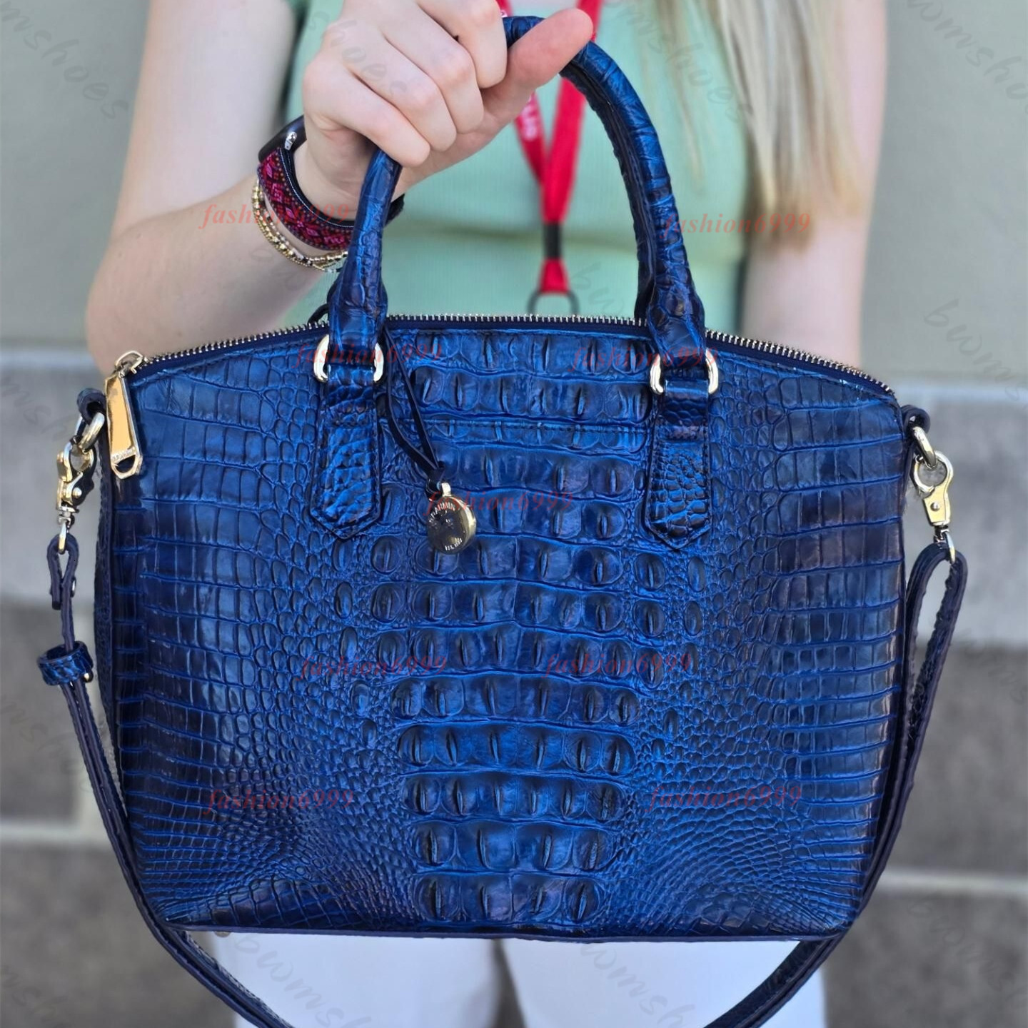Mirror Quality Tote Bag Brahmin Purses Designer Woman Handbag Duxbury Satchel Matching Wallet Leathe Crossbody Hand Bags Dhgate New99