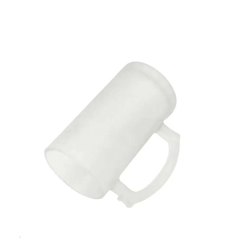 wholesale Beer Wholesale Steins Mugs Glass Sublimation Blan With Handle Blank Frosted Stein 16 Oz. Mug Thermal Printing Heat Transfer k