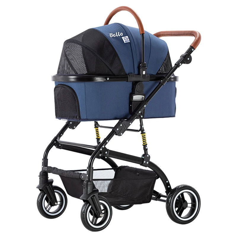 Pet Travel Carrier Bag For Petshop Dog Bike Trailer Pet Trolley Stroller Carrier For Small Dogs