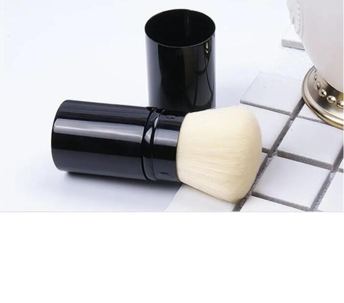 Retractable blush powder makeup brush Retractable Kabuki Brush with retail Box Single Package Brand Cosmetics Tools Brush DHL ship z250527Z2FR