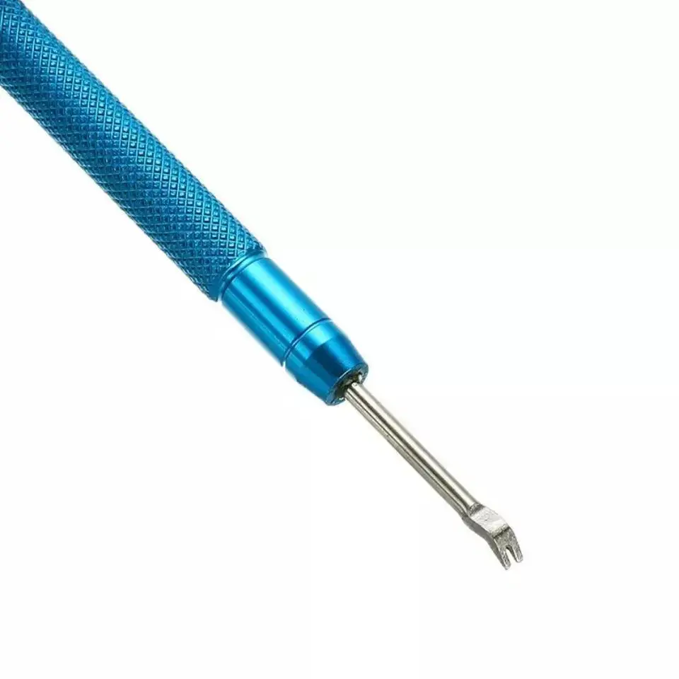 2Pcs Watch Hands Remover Manual Remover Needle Removal Lifting Tool Aluminum Alloy Steel Watch Repair Tool Watchmaker