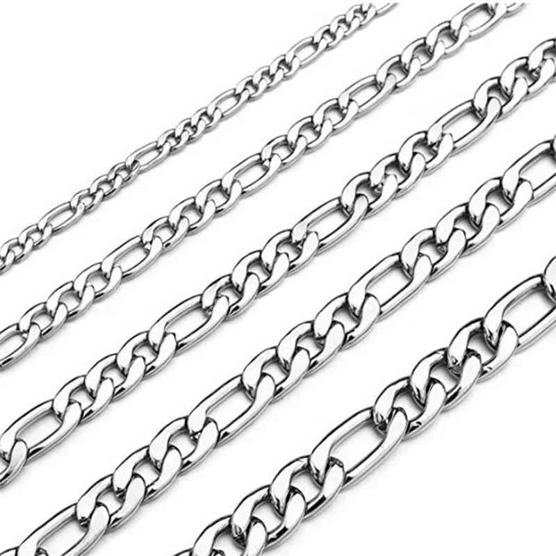 Mens 925 Sterling Silver 4MM/6MM/8MM/12MM Chain Necklace 16-30 Inch for Man Women Fashion Jewelry High End NecklaceX240919