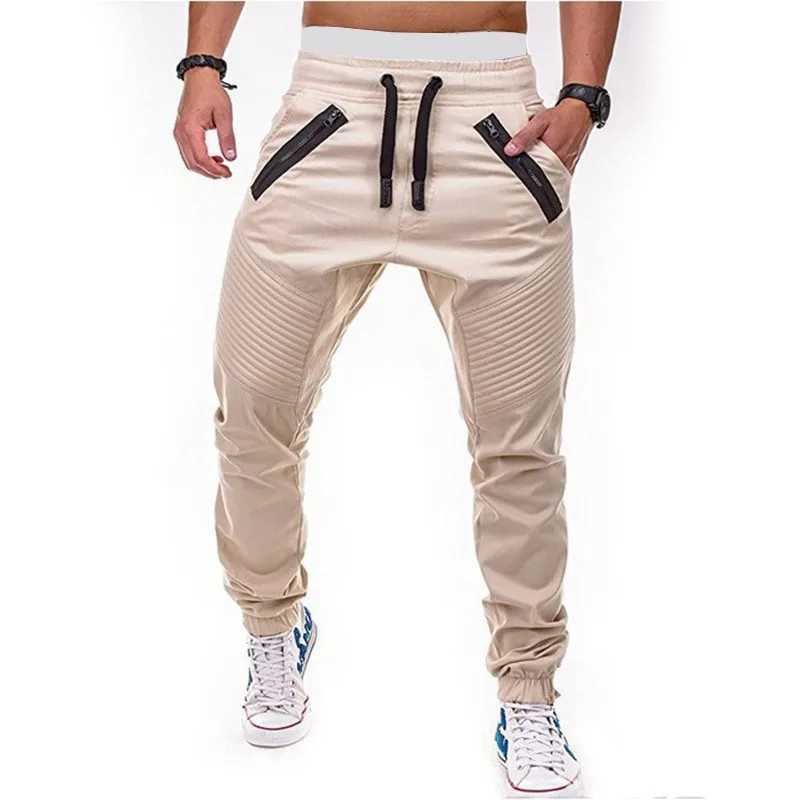 Spring and Autumn Loose Sports Pants Casual Cropped Pants Elastic Waist CrossBorder Work Attire Leggings Harlan Pants W250826