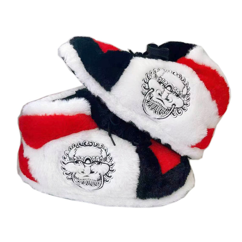 Sneakers slippers Winter warm home cotton shoes Indoor slippers