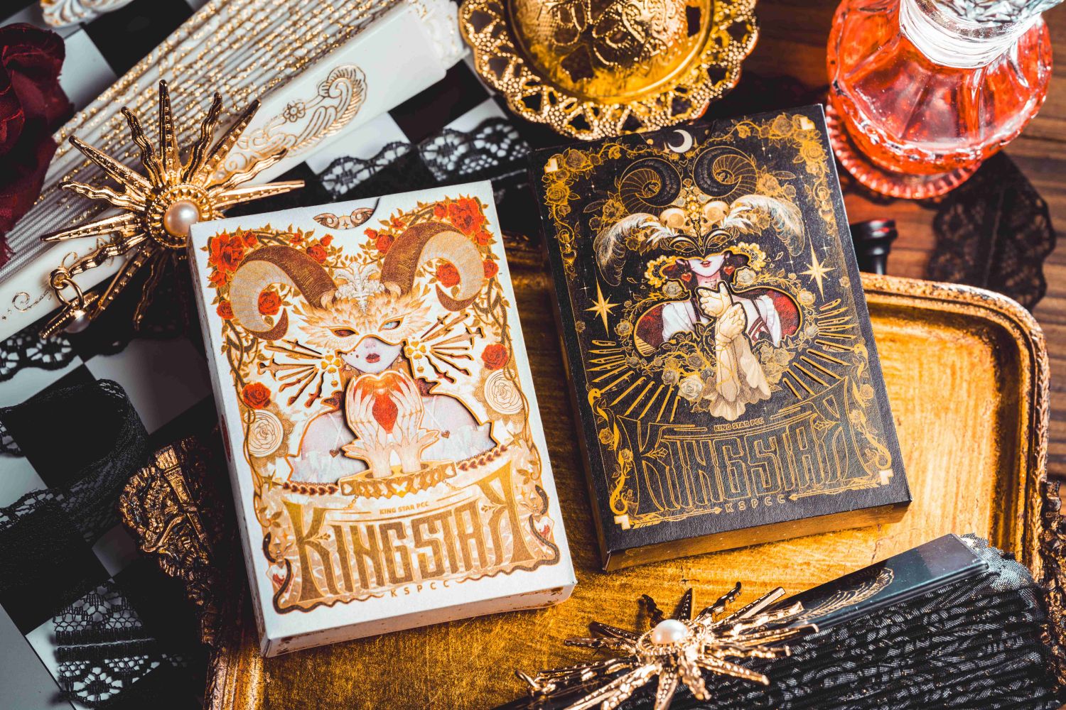 Silence V3 Playing Cards by KingStar PCC - Premium Magic Card Set for Collectors & Magicians Perfect for Professionals & Hobbyists