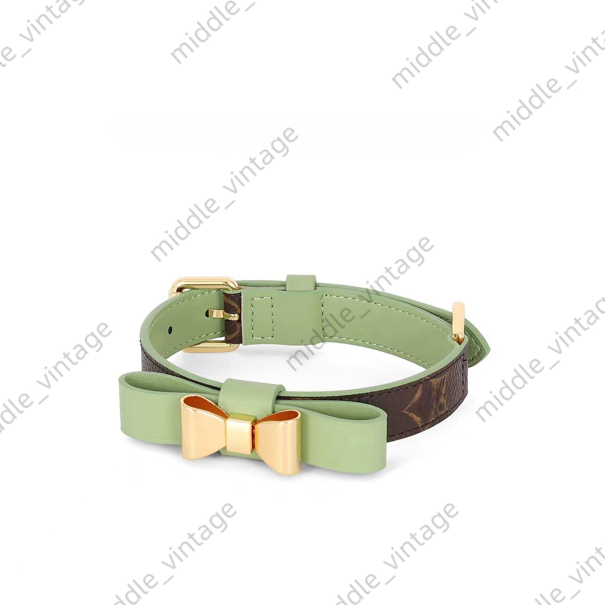 Dog Collars Genuine Leather Puppy Leash Small And Medium-sized Cat And Dog Chain Poodle Teddy Schnauzer Pomeranian Deer Dog Walking Collar H250219
