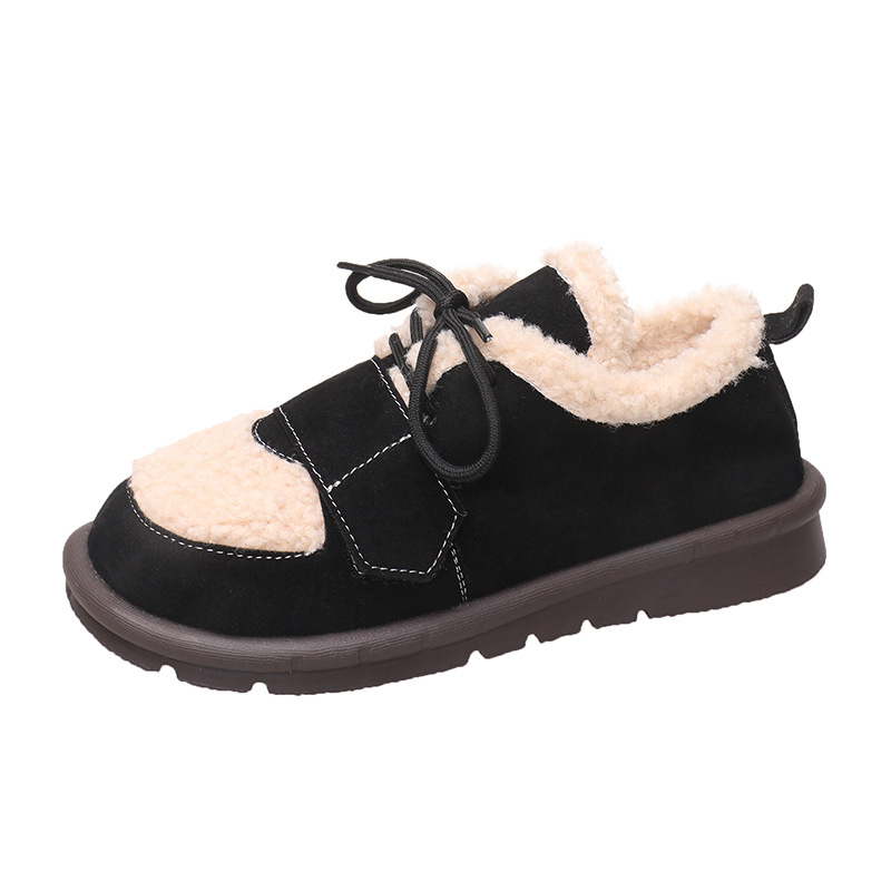 Winter Warm Fashion Boots: Women's Low Top Plus Size Versatile Style 9e0e