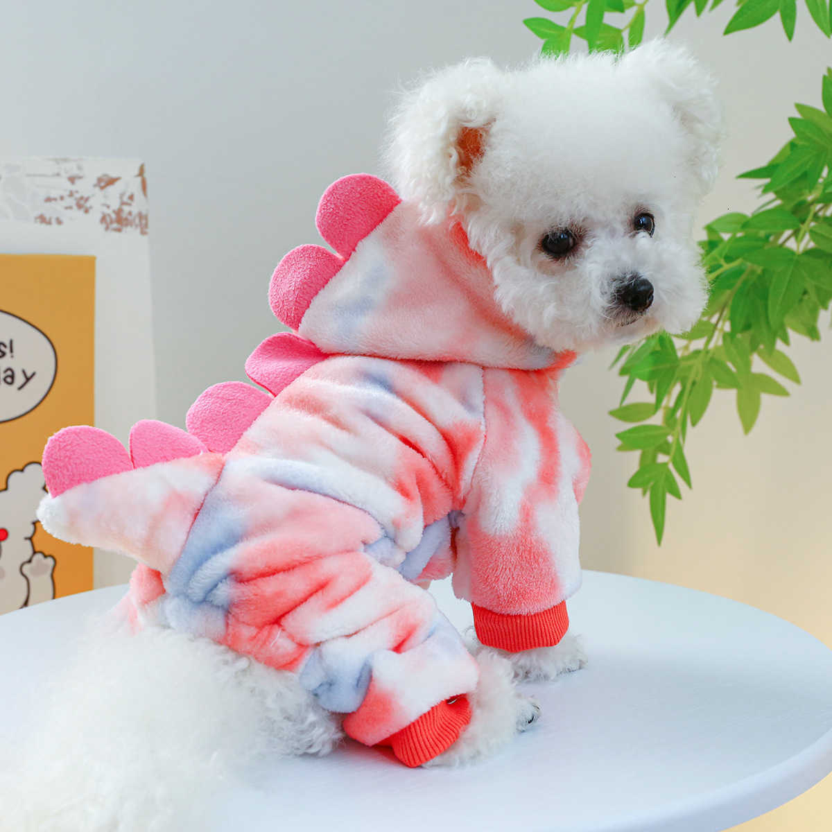 Warmth-Focused Furry Pet Wear Waterproof Designer Canine Outfit Including Hooded Topcoat