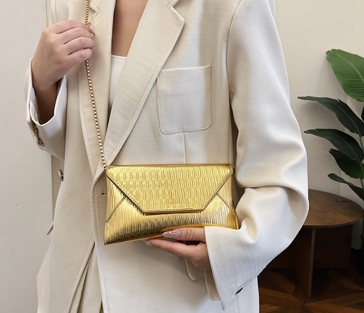 Chic Shoulder Crossbody Bag Versatile Square Purse with Trendy Chains 2024 Colors | Free Shipping 2440