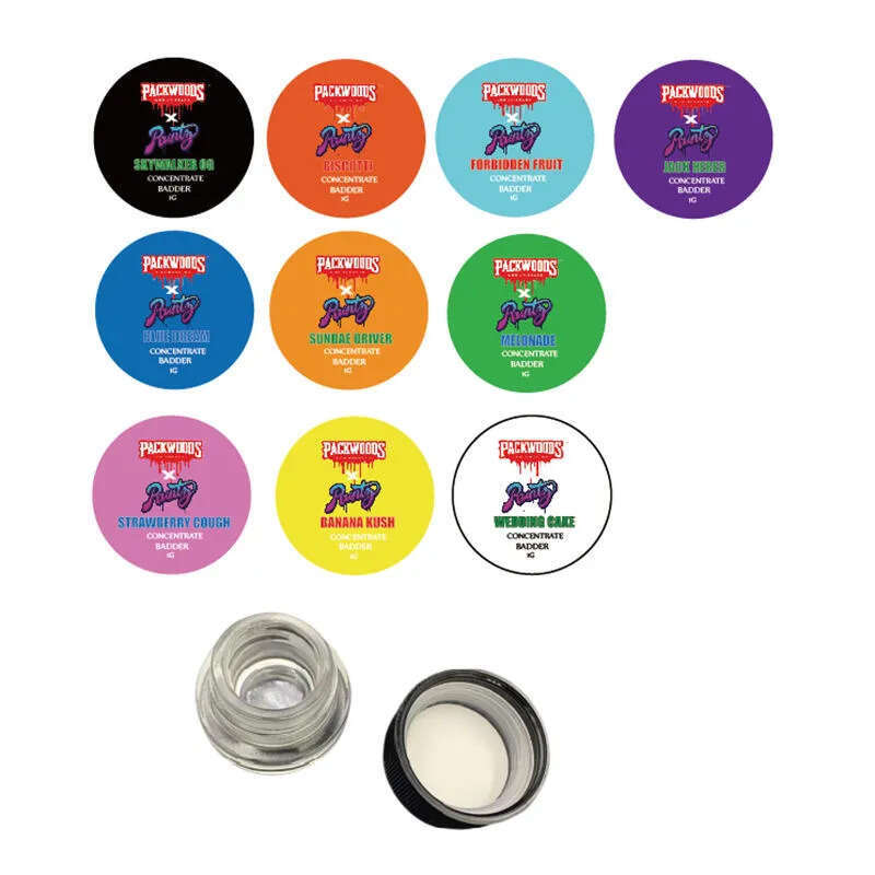 Jar Wax Packwoods Glass Runtz Containers 5Ml Dab Packaging