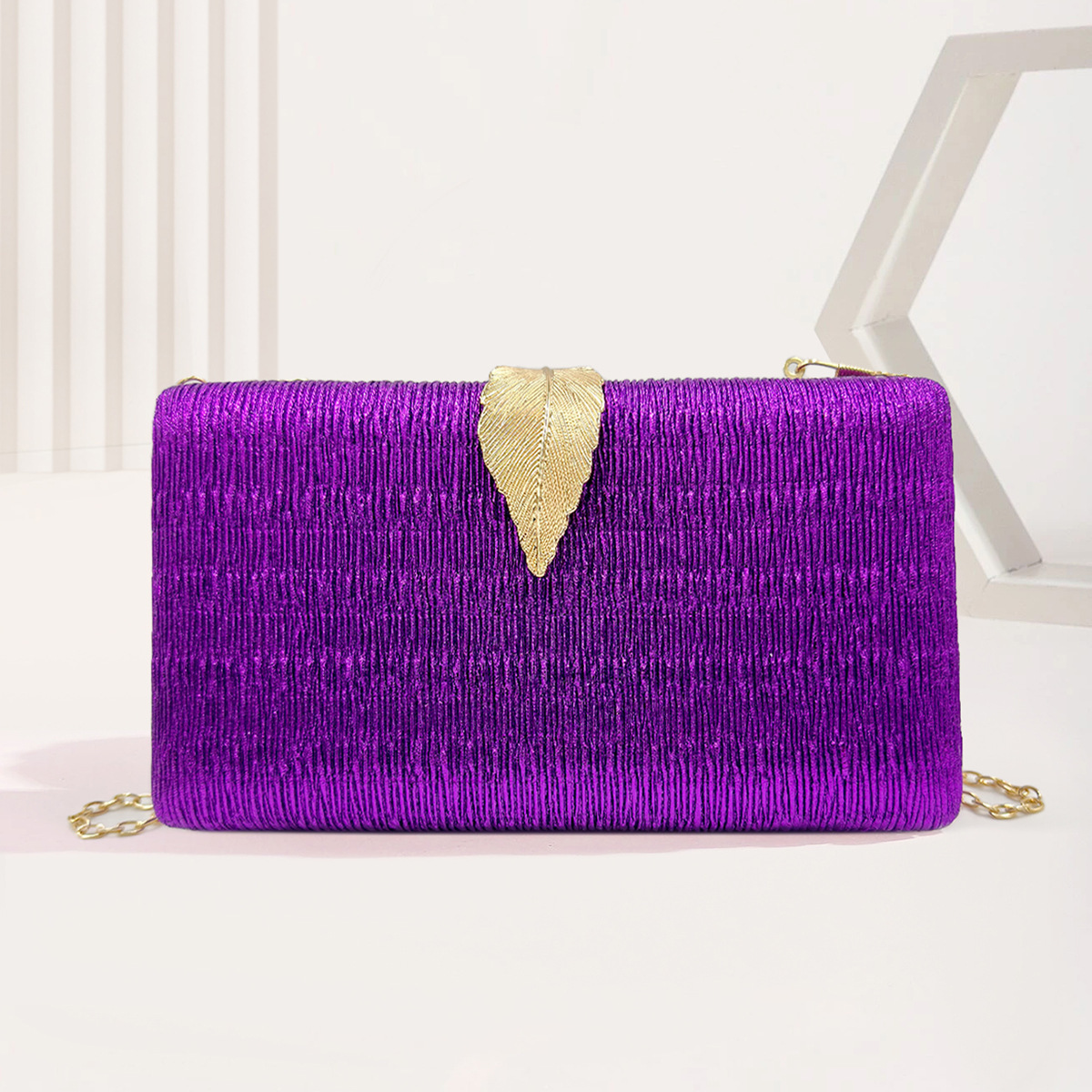 New High Luxury Socialite Square Buckle Inlaid Satin Fashion Designer Handbag Cheongsam Dinner Bag Women's Small Crossbody Bag Mini Crossbody Bag