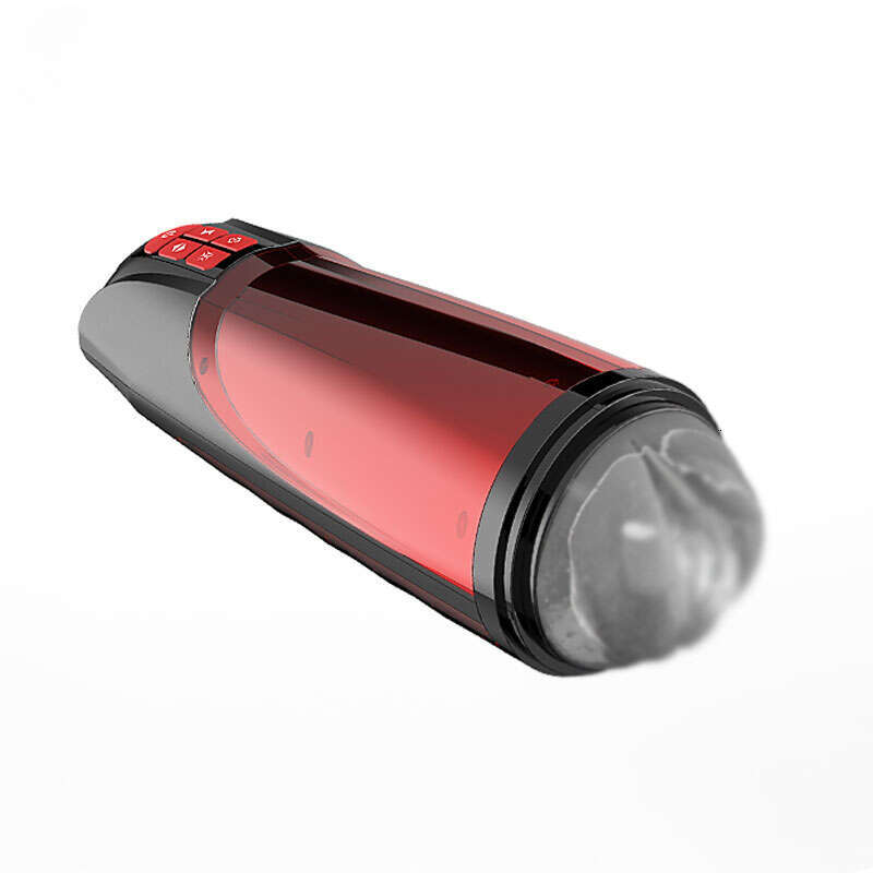 Super hero telescopic&sucking 180 degree swing high speed trusting vagina masturbation cup