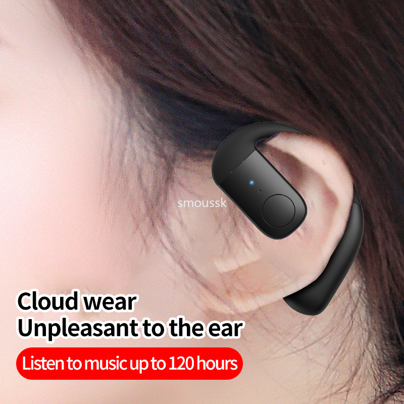 F22 Single Ear Wireless Bluetooth earphones -compatible Headphones In-ear Call Noise Cancelling Business Earphones With Mic
