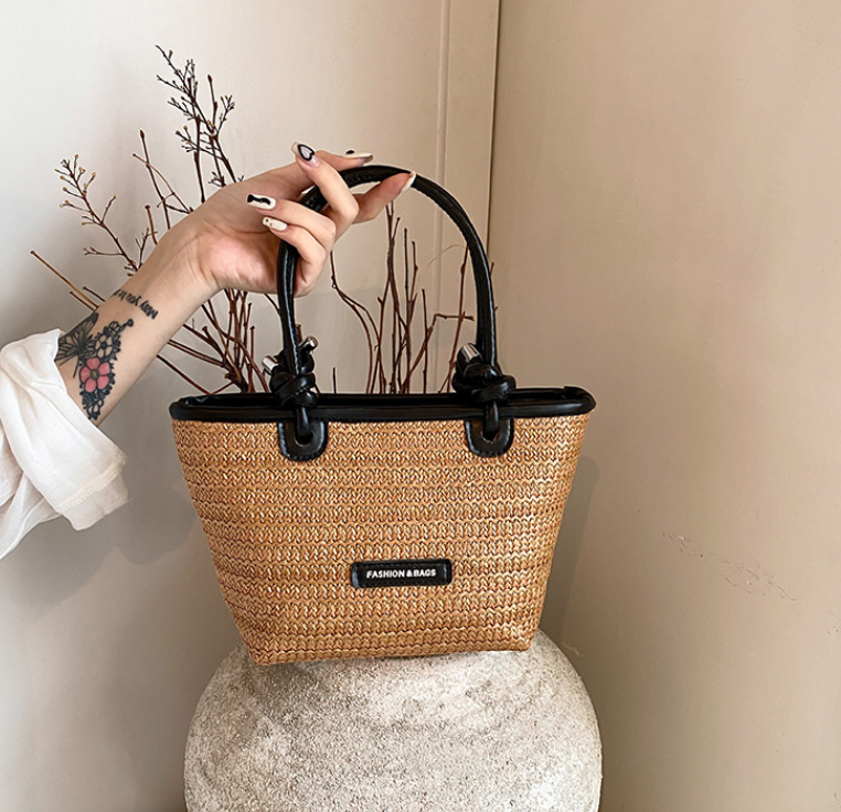 2025 Designer Women Shoulder 3 Fashion Handbag Tote Seaside Beach Vacation Trendy Woven Bag Free shipping