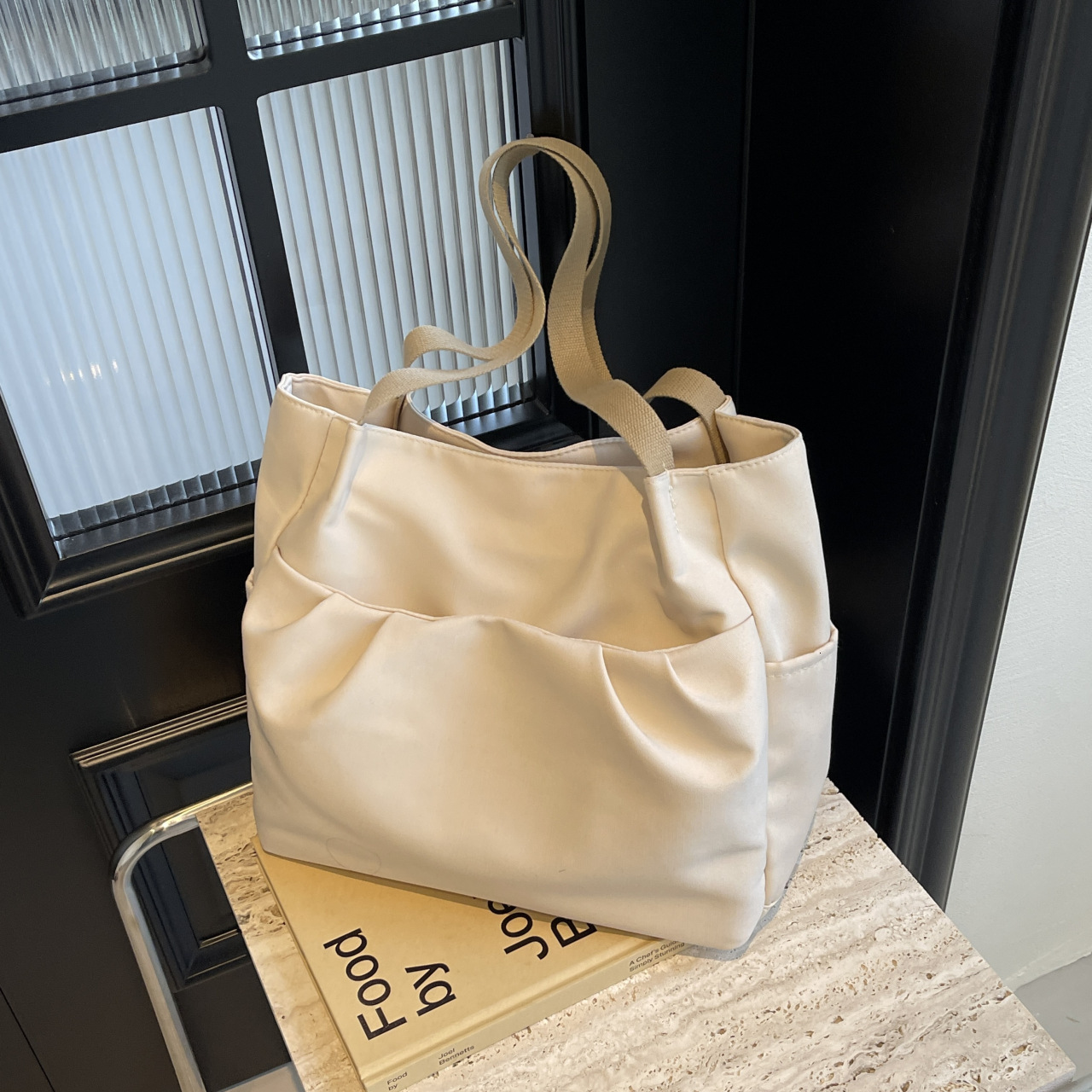 New Fashionable Light Luxury Handbag With Large Capacity Single Shoulder Tote Bag For Women Simple And Multi Functional Trendy Commuter Bag, Diagonal 