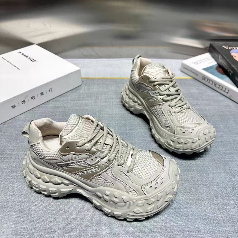 Women's Fashionable Sports Shoes: Thick Sole Clunky Sneakers for Running (Free Shipping) dh5727163