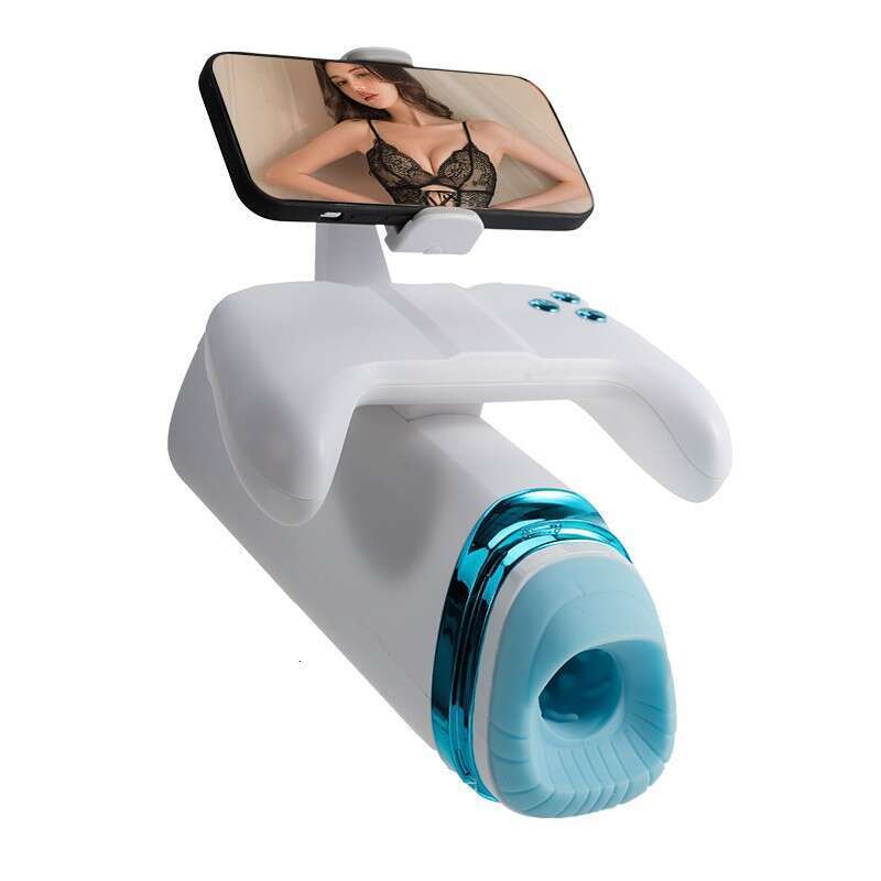 Top Grade Sucking Machine For Men Masturbation Cup With Mobile Phone Hold Masturbator For Male