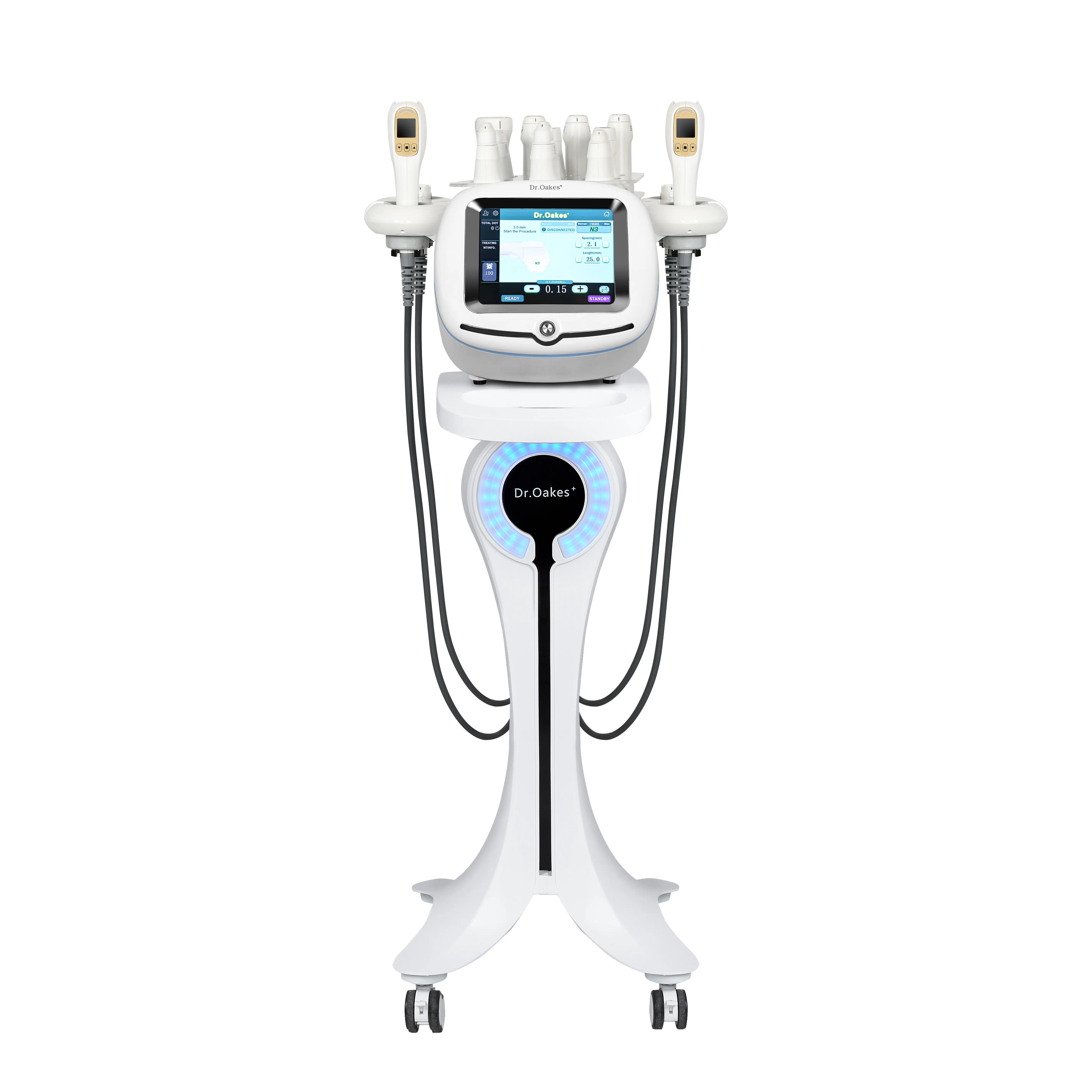 New Ultrasonic Face Lifting Wrinkle Reduction All Layer Anti-aging Non-invasive HIFU MFU RF Micro Focused Ultrasound Beauty Machine K2 Body Contouring
