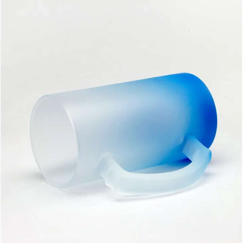 wholesale Beer Wholesale Steins Mugs Glass Sublimation Blan With Handle Blank Frosted Stein 16 Oz. Mug Thermal Printing Heat Transfer k