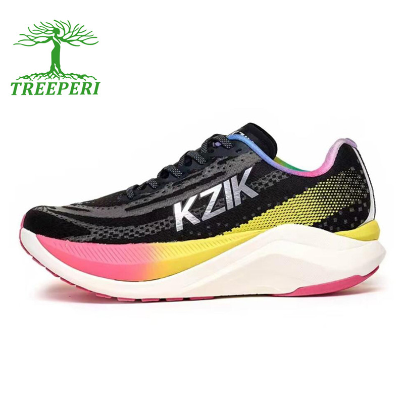 Treeperi KIZK Speed Carbon designer mens running shoes red yellow White Jade Black Multi color Purple Navy low fashion sneakers outdoor men women spor
