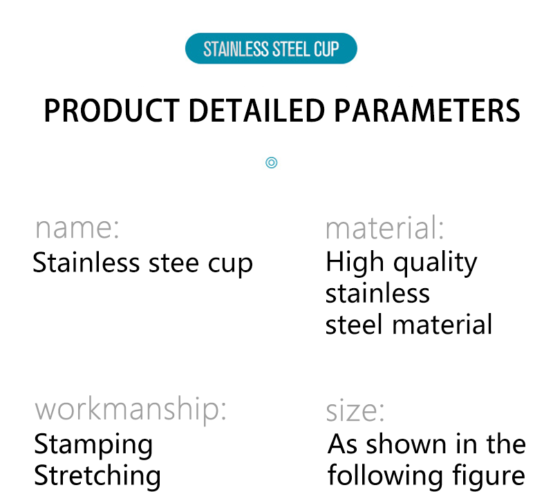 30-500ml size beer cup water cup rolled stainless steel liquor cup sauce cup butter cup seasoning cup