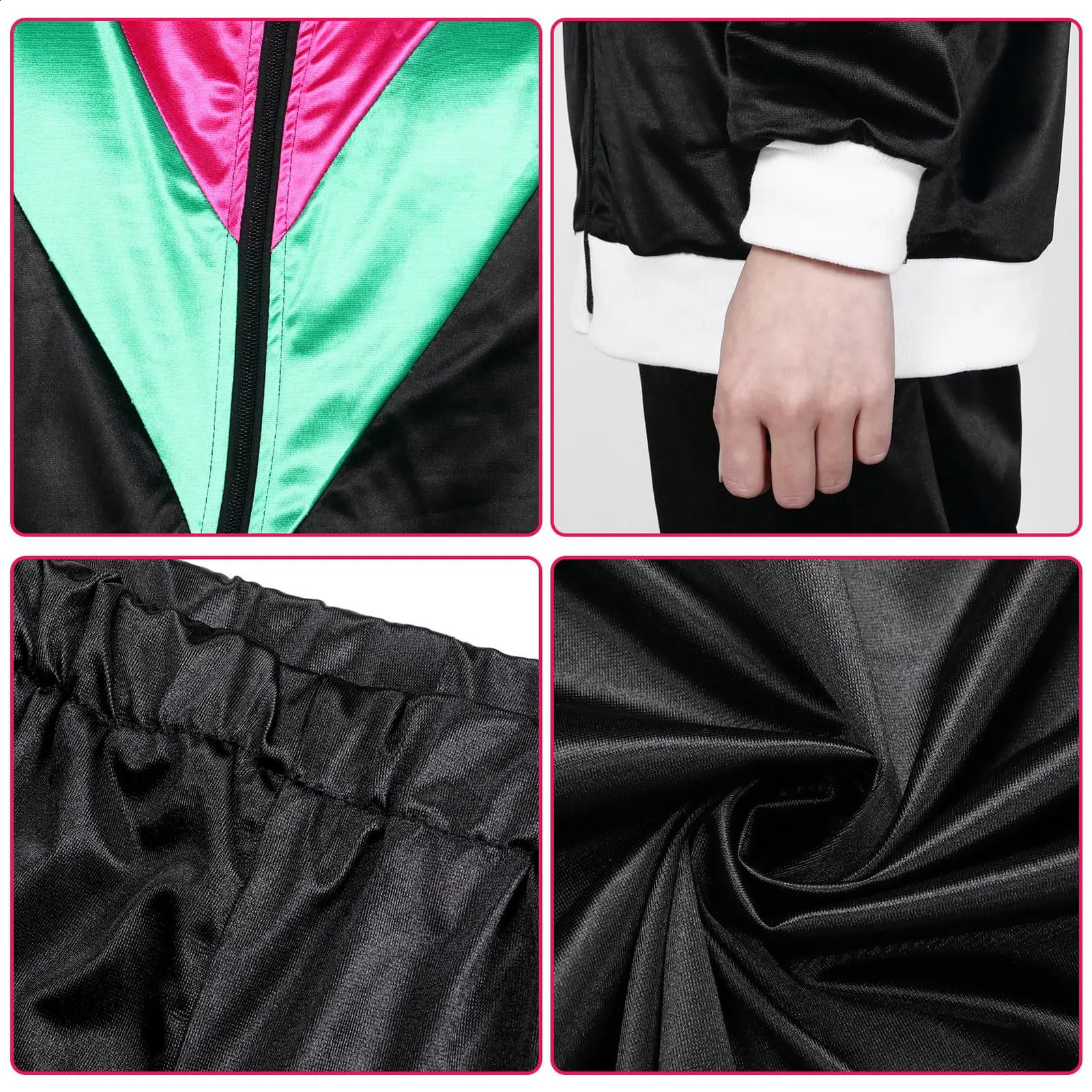 2024 Cos Party Stage Performance Costumes Halloween Costumes 70s Retro Disco Couple Sportswear 240919