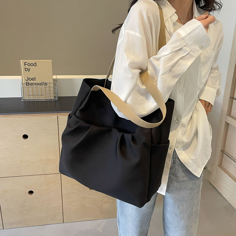 New Fashionable Light Luxury Handbag With Large Capacity Single Shoulder Tote Bag For Women Simple And Multi Functional Trendy Commuter Bag, Diagonal 