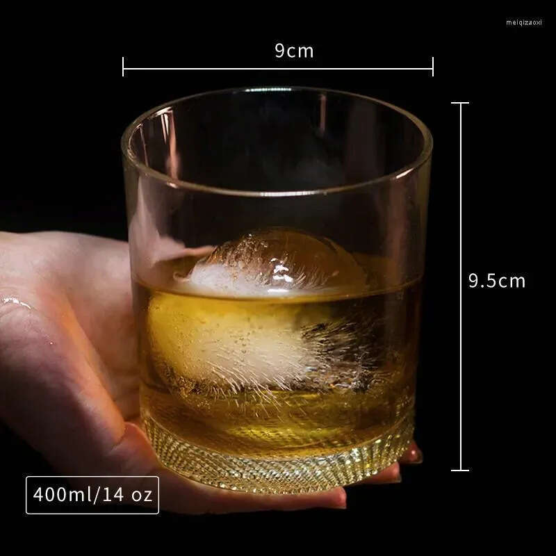 Crystal Whiskey Glasses Glass Wine Old-Fashioned Whisky Brandy Tail Perfect Gift For Couples Beer Rum Style Glassware 11.28 ware