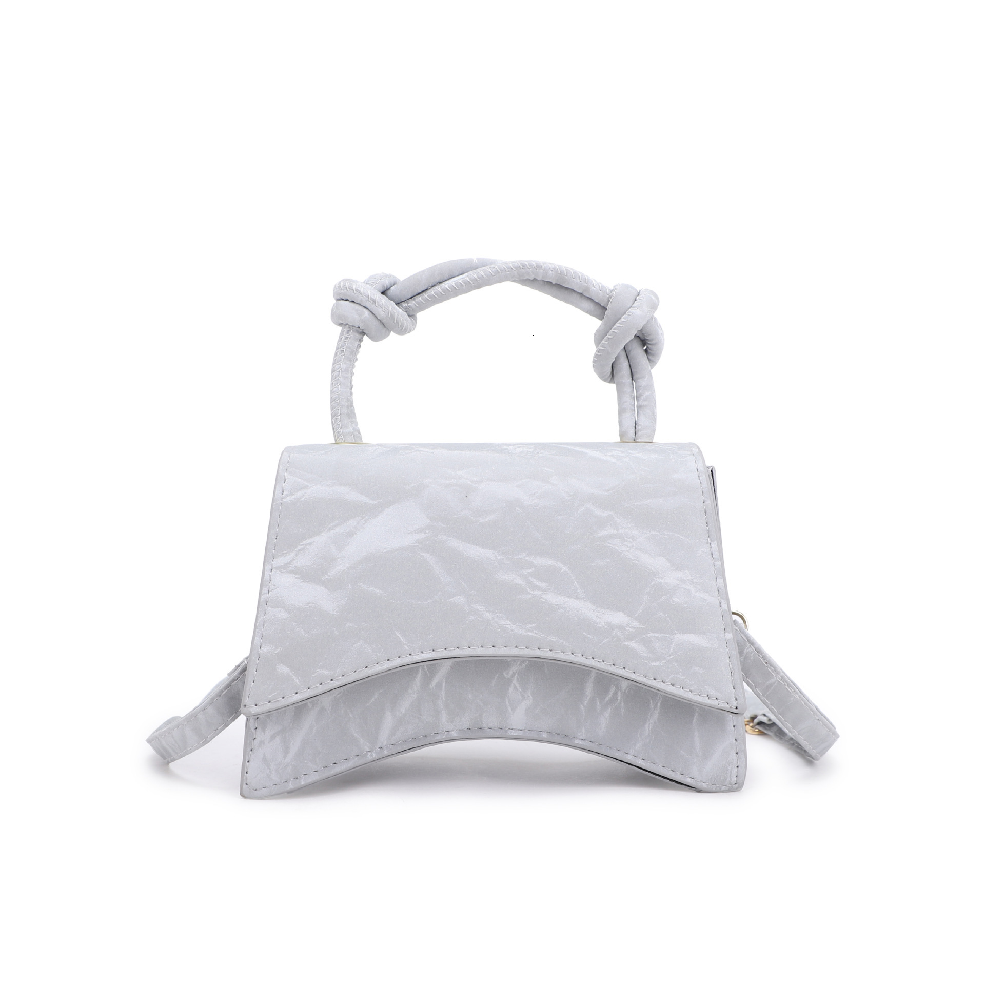 2025 Autumn New Niche Design Tote Bag Simple And Fashionable Temperament Frosted Texture Commuting Armpit Large Capacity Single Shoulder Women's 