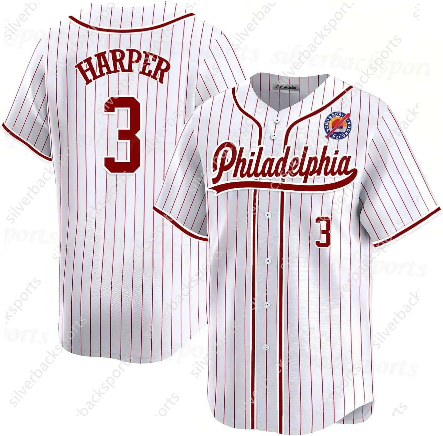 Mens/Youth/Women Custom Baseball ed Jerseys er Trea Turner Kyle Schwarber J.T. Realmuto Alec Bohm Nick Castellanos Aaron Nola