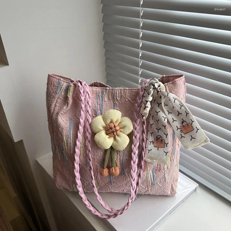 2025 NEW Shoulder Bags wer Pattern Casual Fashion Bag For Women Shopper Handbags Environmental Storage Reusable Tote School Girl fashionable item zhan