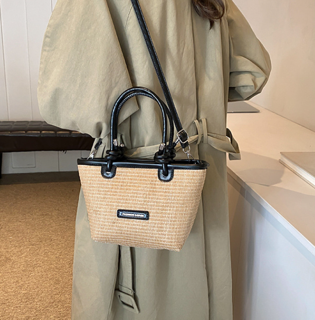 2025 Designer Women Shoulder 3 Fashion Handbag Tote Seaside Beach Vacation Trendy Woven Bag Free shipping