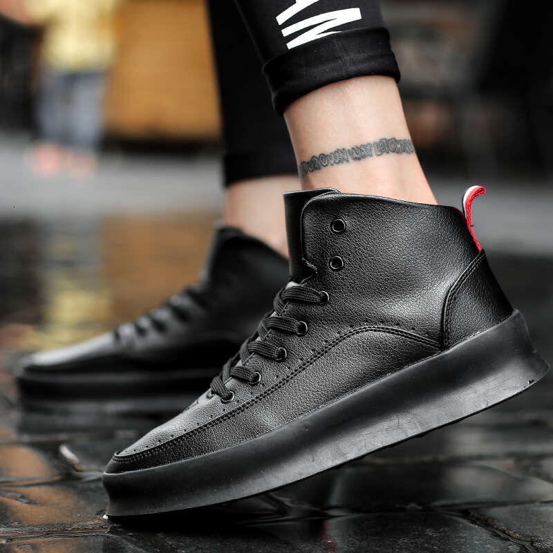 Brand Mens High-top Sneakers Trend Non-slip Basketball Casual Sport Tennis Outdoor Teenager Confortable Gym Shoes