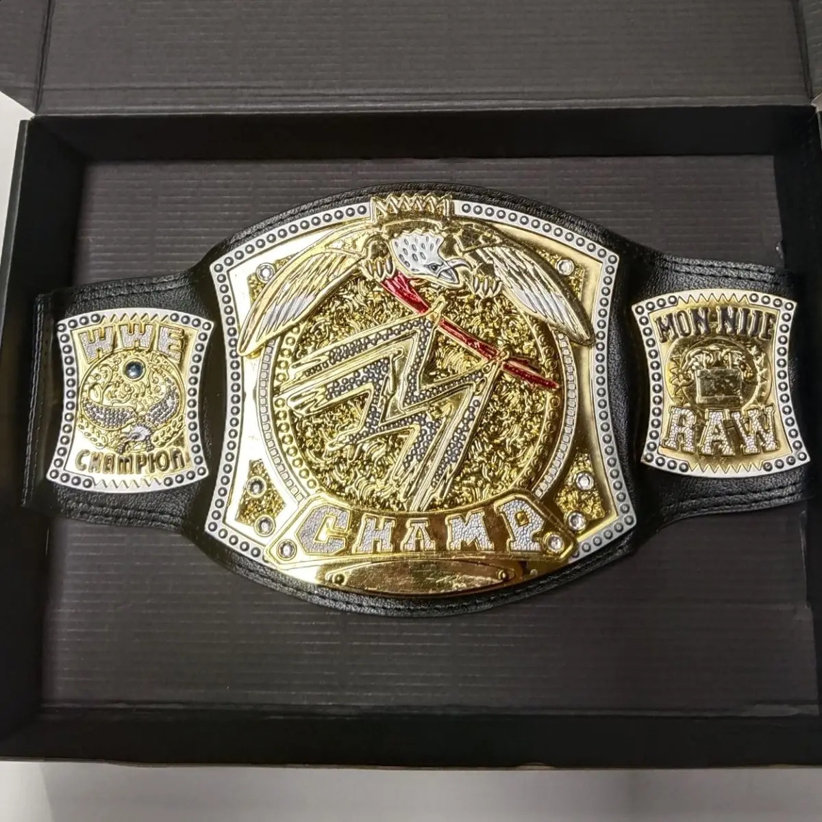 95cm Boxing Champion Belt Championship Gold Belt Characters Occupation Wrestling Gladiators Belt Cosplay Toys Boy Gifts 240910 - view 4
