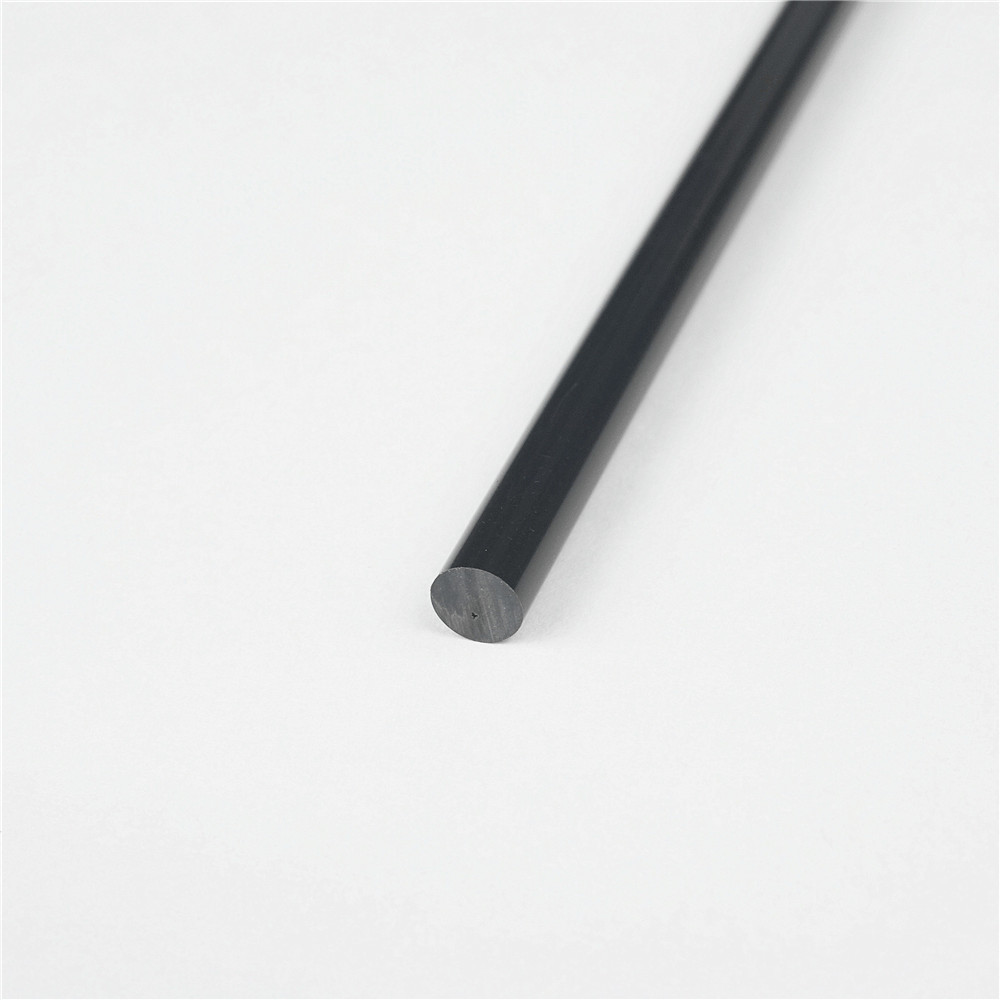 Plastic round pipe support pipe Children's toy tent home support PVC plastic pipe Round black solid