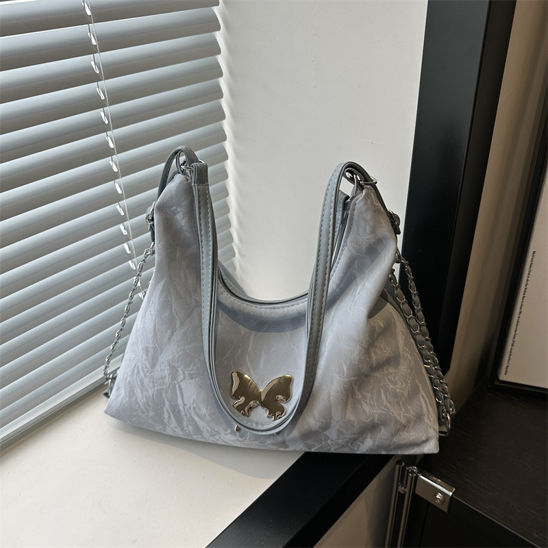 Tote Women's 2025 New Luxury Trendy Designer Bag Large Capacity Summer Commuter Outdoor Travel Multi Functional Chain Shoulder Bag Backpack