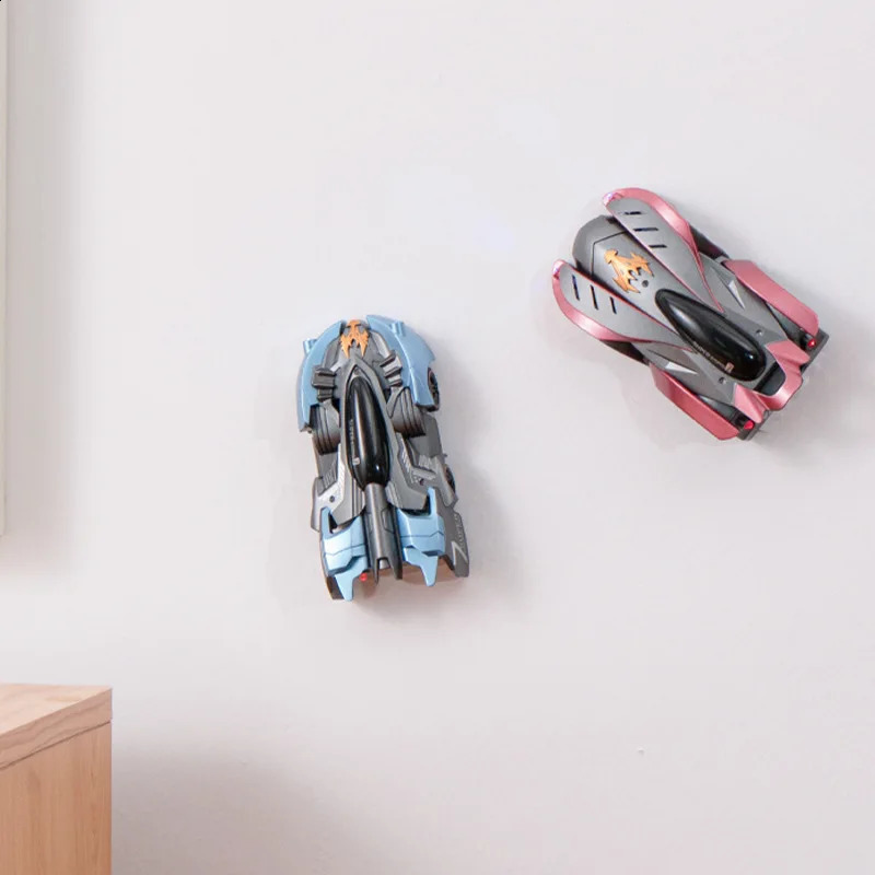 2.4G Anti Gravity Watch Wall Climbing Remote Control Car Electric 360 Rotation Stunt Rc Car Anti Gravity Children Car Toy Gift 240913