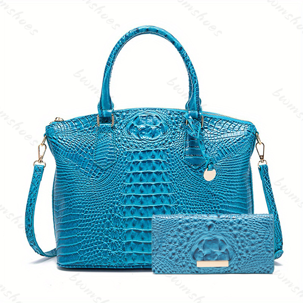 Handbag Fashion Designer Bag Womens High Quality Tote Brahmin Purse Crossbody Crocodile Leather Shoulder 240910