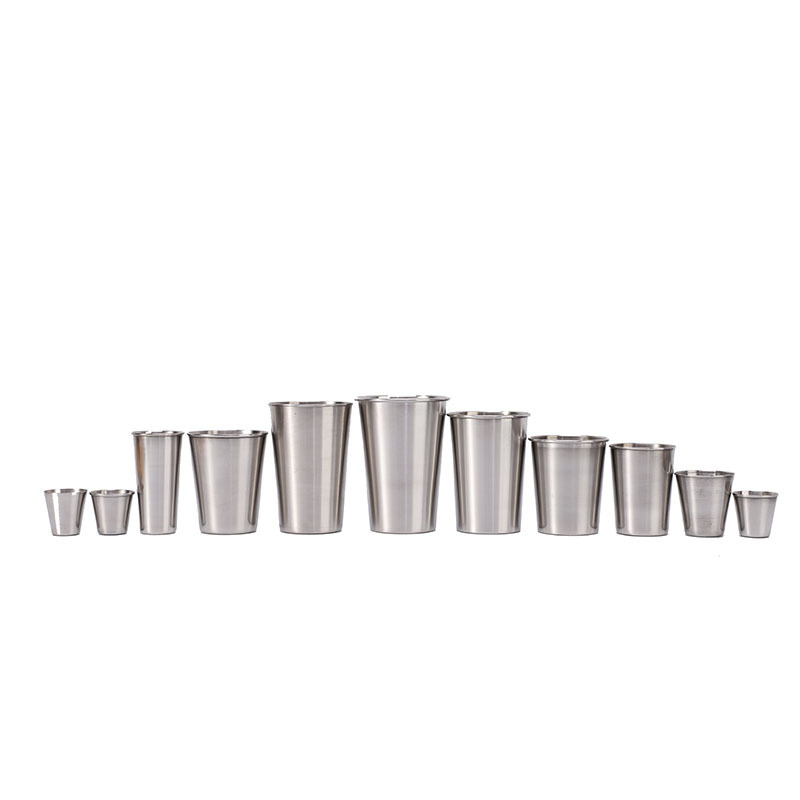 30-500ml size beer cup water cup rolled stainless steel liquor cup sauce cup butter cup seasoning cup