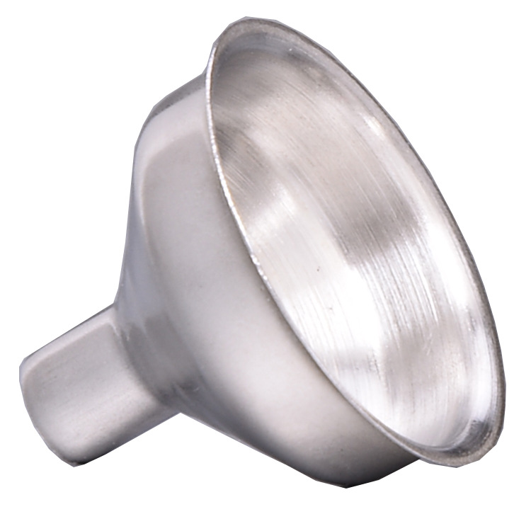 Factory spot wholesale stainless steel small funnel outdoor camping wine pot original matching funnel style funnel