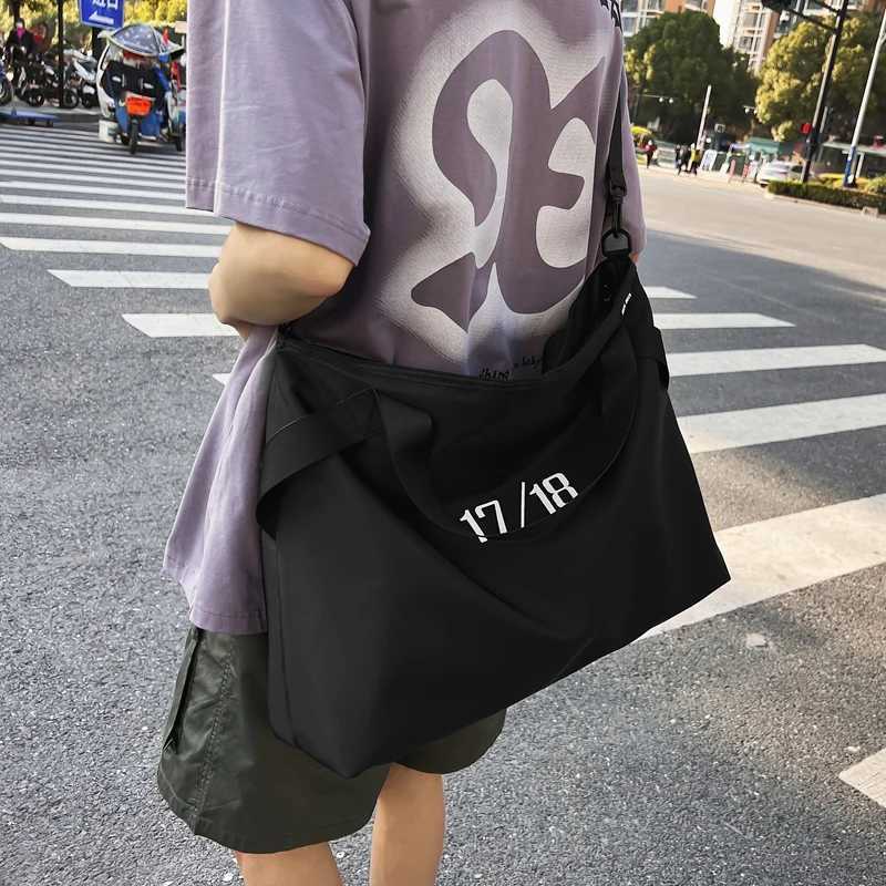 CMM Tiptoegirls Anti Tear Nylon Large Totes Bag for Women Simple Leisure Shoulder Solid Black Green Lady Messenger Handbags 240919