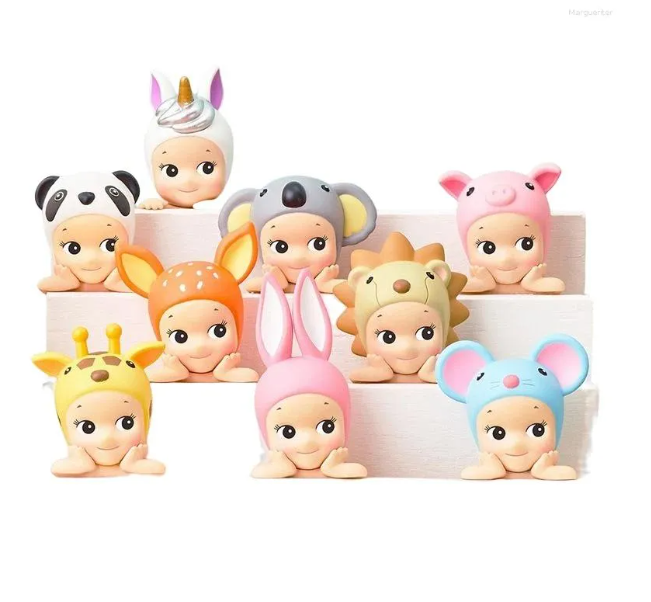 Sonny Angel Doll Decorated Lying In The Bd Box Anime Character Series Kawaii Hippie Cartoon Surprise Mystery Children's Toys