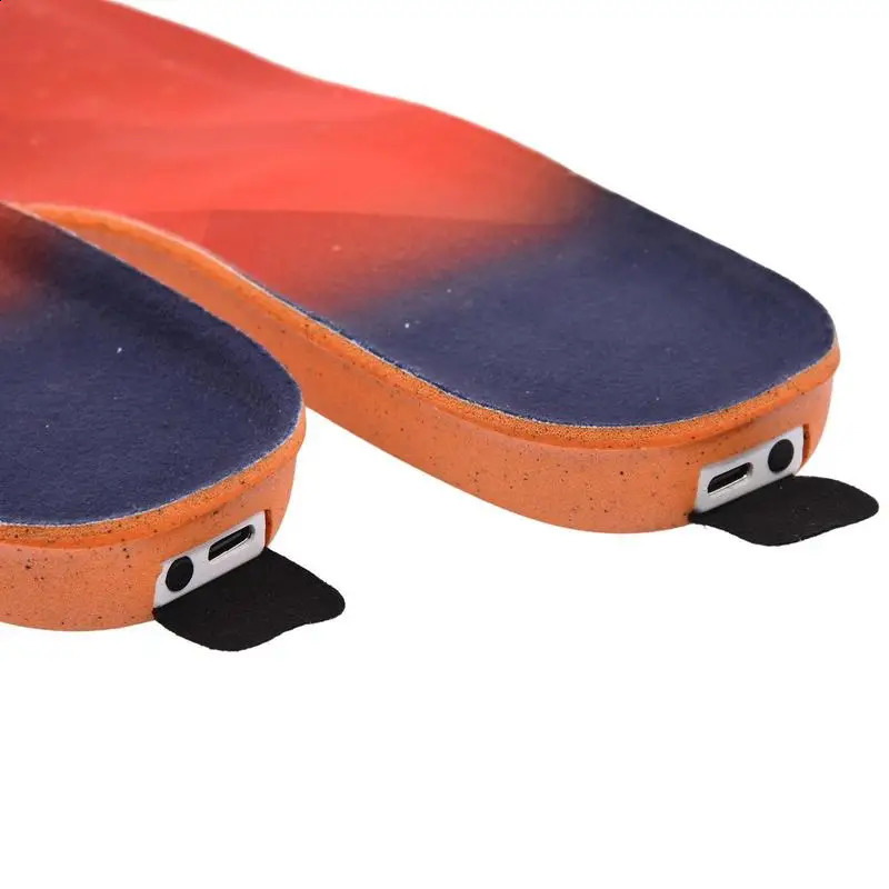 USB Heated Shoe Insoles 3300mAh 6-10 Hours 3-speed Heating Shoes Pads Rechargeable Electric Feet Warmer with Remote Control 241010