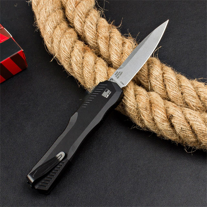 2024 KS Livewire 9000 Hunting Pocket 20CV Stonewashed Folding Knife Portable Survival Defense Outdoor Camping Combat Military Knifes 7550 7800 7600 83
