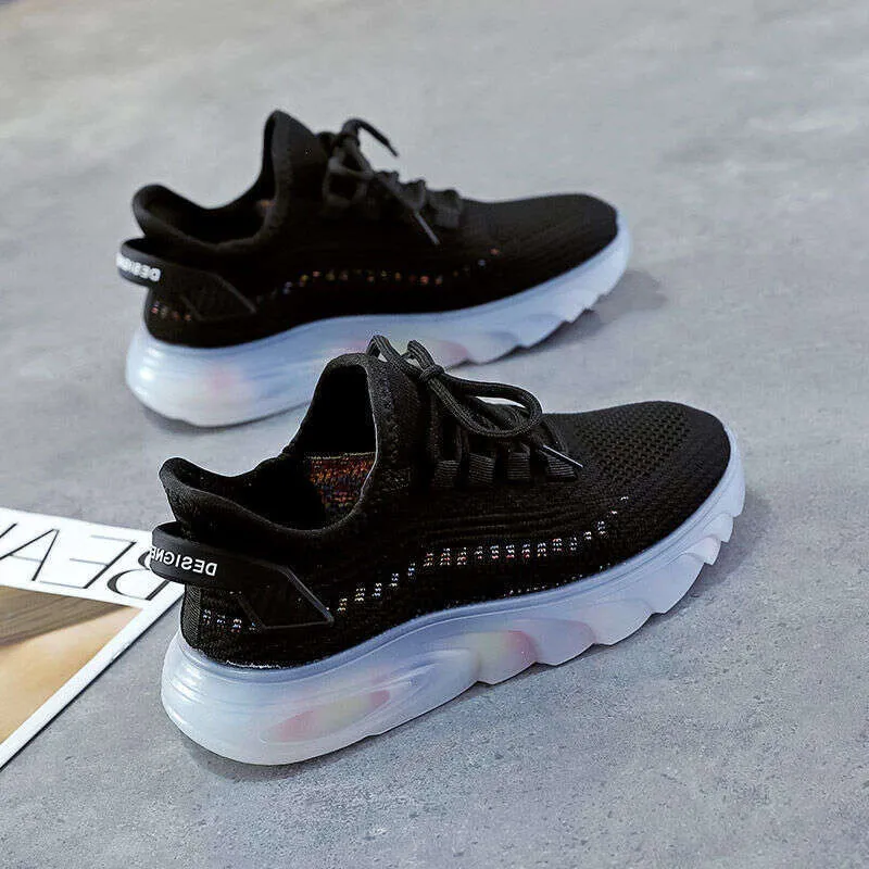 Spring Quality And Summer New Trendy Versatile Lace Up Women's Sports With New Low Top Breathable Casual Shoes