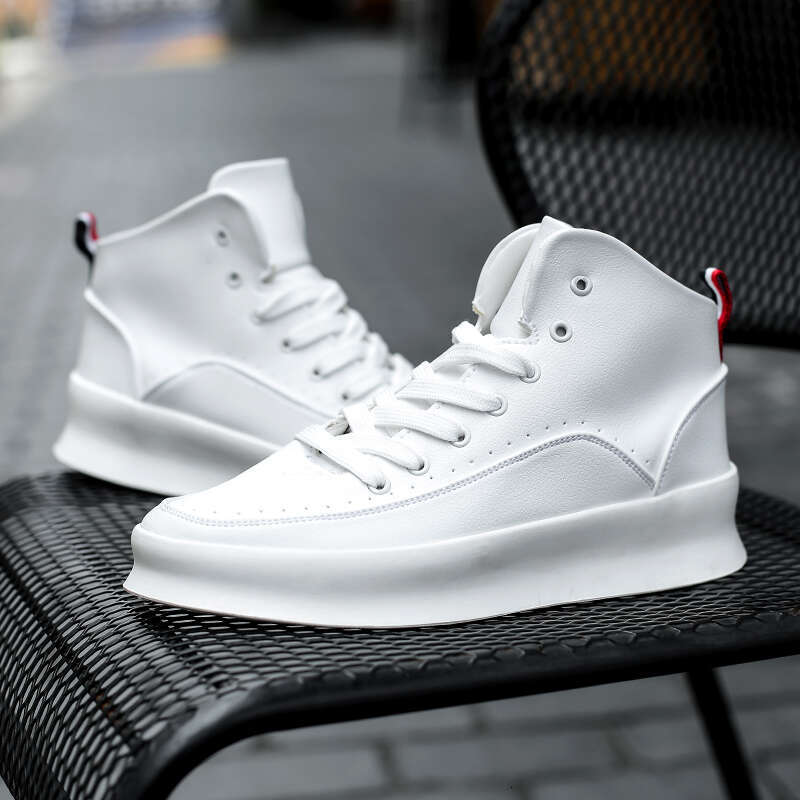 Brand Mens High-top Sneakers Trend Non-slip Basketball Casual Sport Tennis Outdoor Teenager Confortable Gym Shoes