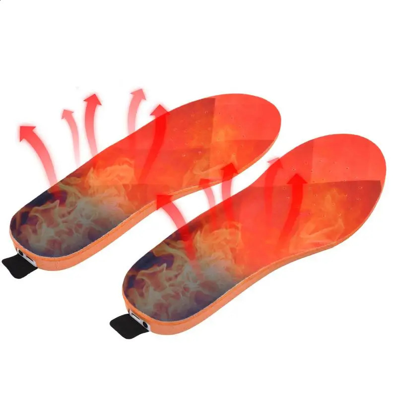 Men Women Heated Insoles With Rechargeable 3300mAh Battery Wireless Remote Controlled Temperature Heating Foot Warmer SML 241010